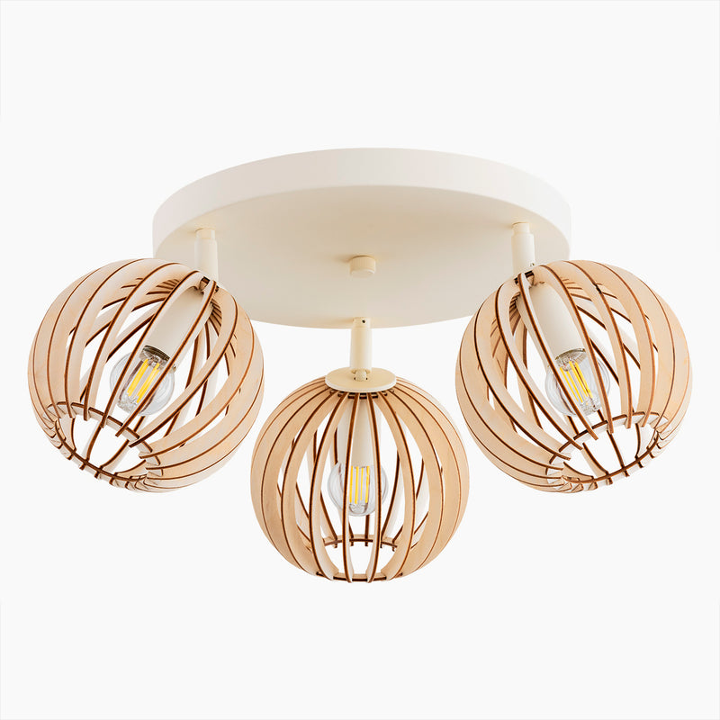 Argon Parula 3L ceiling lamp E14 H 22cm