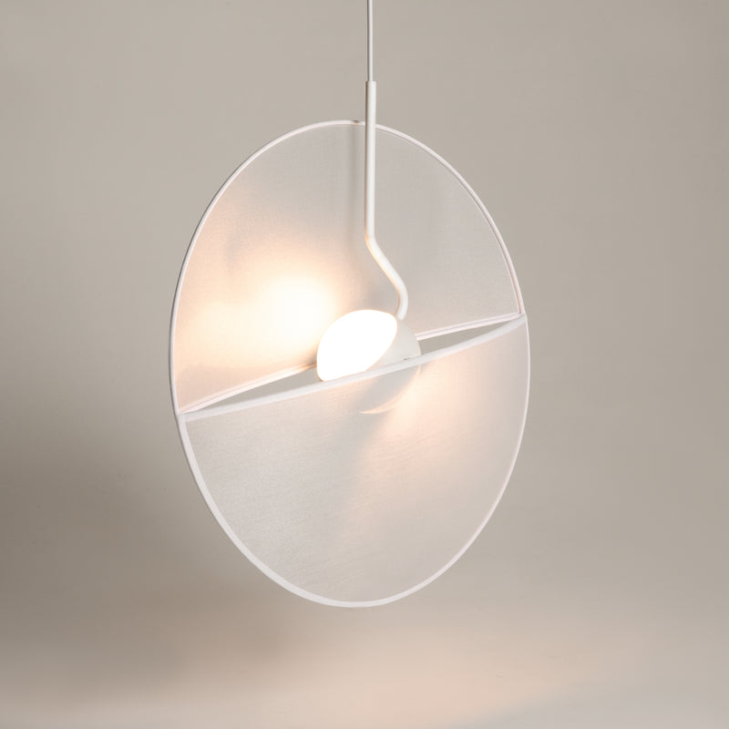 Maytoni Reflex 2L pendant lamp, white LED D 45cm