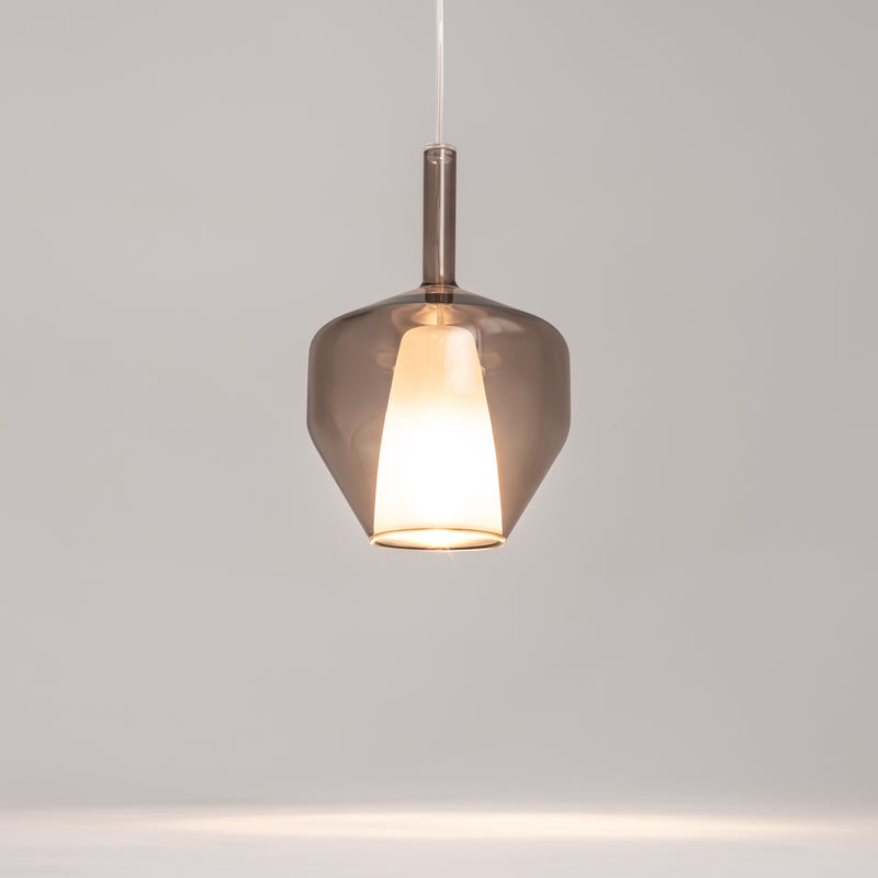 Maytoni Duality 1L pendant lamp, black E27 D 20cm