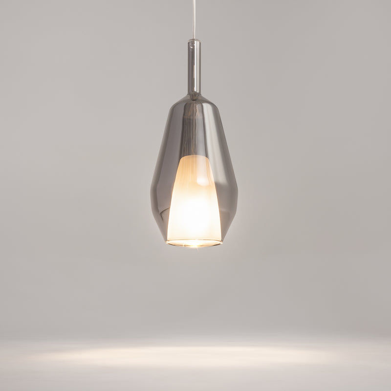 Maytoni Duality 1L pendant lamp, black E27 D 16cm