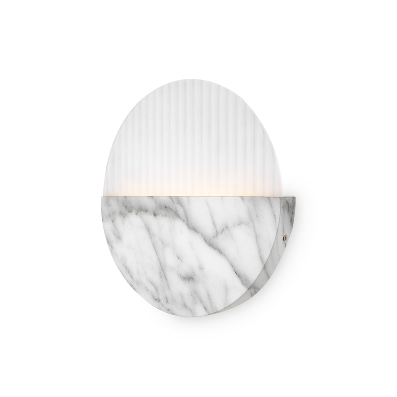 Maytoni Jupiter 1L washer sconce lamp, marble LED D 30cm