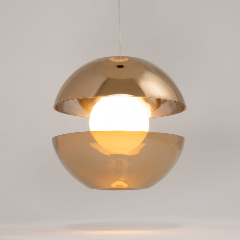 Maytoni Rebel 1L pendant lamp, chrome LED D 30.2cm