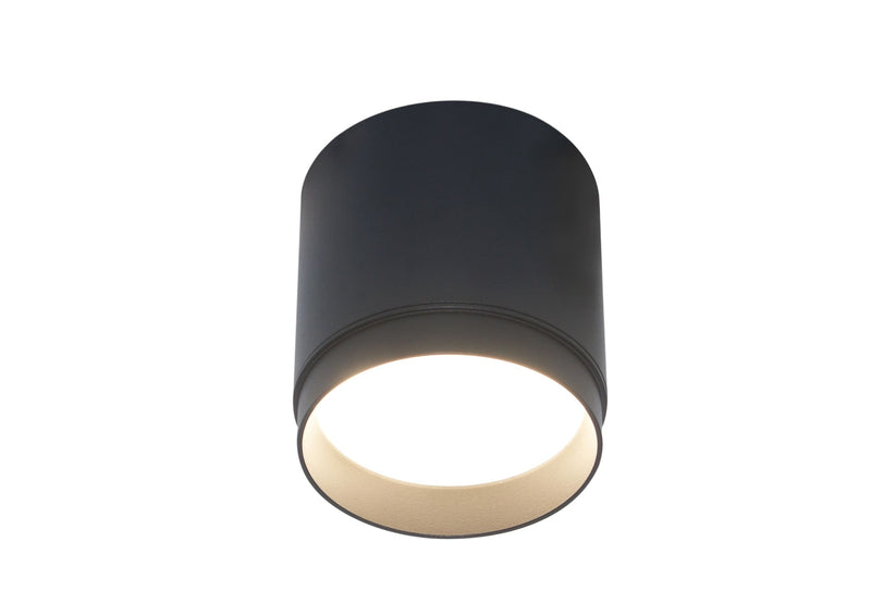 Maytoni Polar 1L ceiling spotlight, black GX53 D 8.2cm