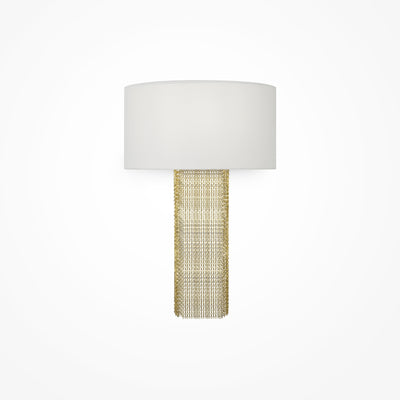 Maytoni Impressive 1L table lamp, gold E14 H 47.5cm