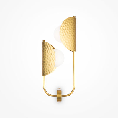 Maytoni Tropic 2L wall sconce lamp, brass G9 H 56.4cm