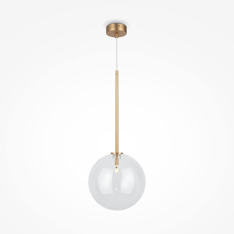 Maytoni Mood 1L pendant lamp, brass G4 D 20cm