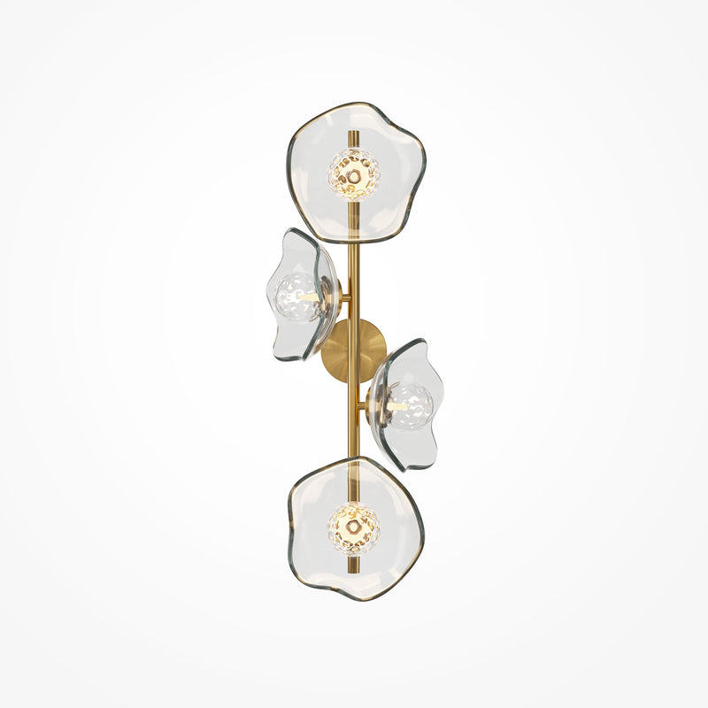 Maytoni Miracle 4L wall sconce lamp, brass G9 H 71cm