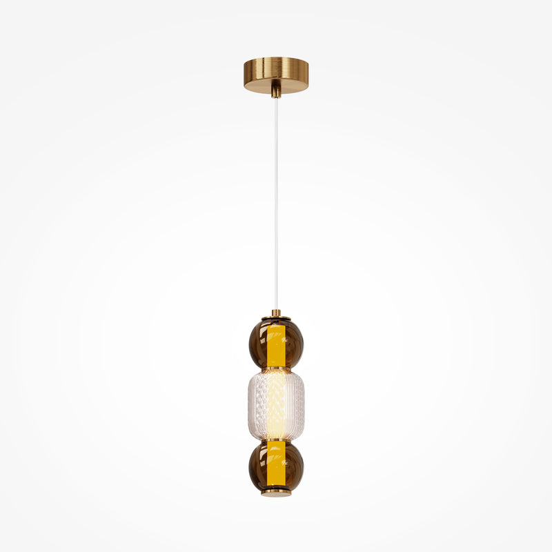 Maytoni Drop 1L hanglamp, chroom LED D 12cm