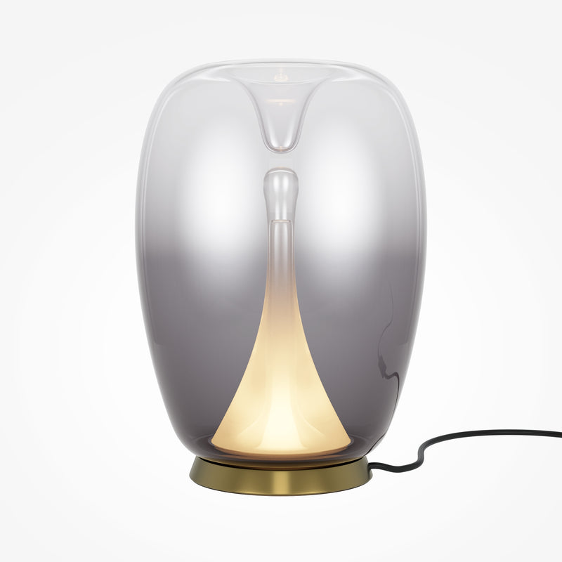 Lampada da tavolo Maytoni Splash 1L, LED oro D 20cm