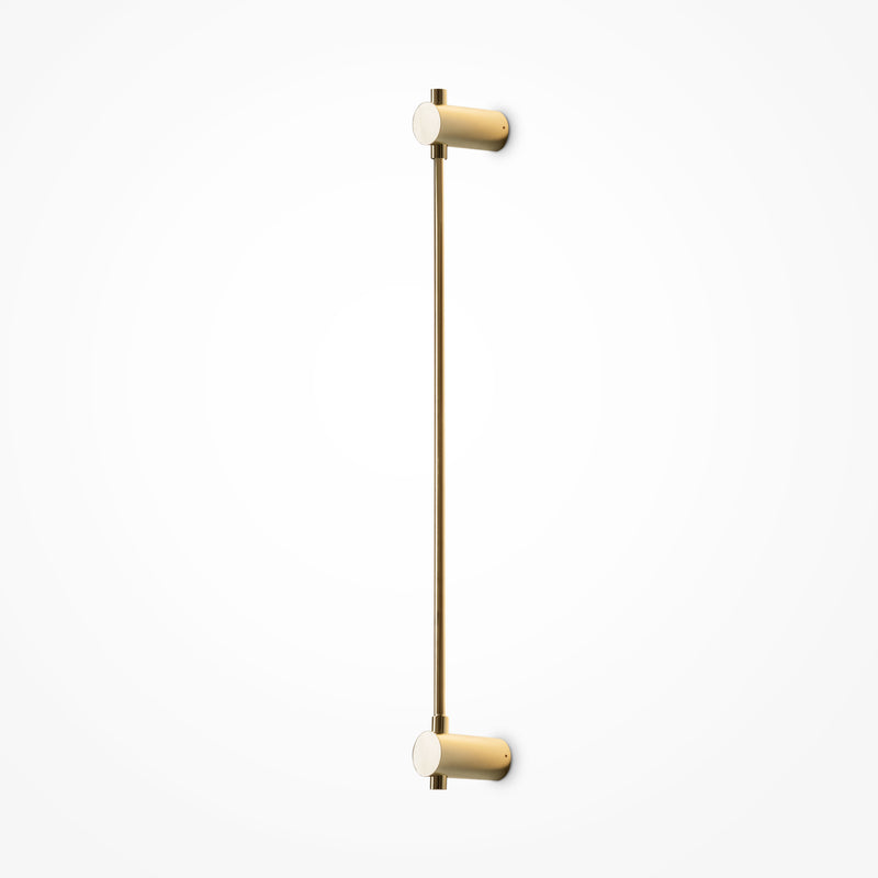 Maytoni Rotta 1L accent wall lamp, gold LED D 5cm