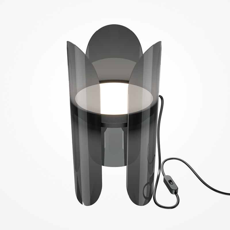 Maytoni Insight 1L speciality lamp, black LED H 30cm