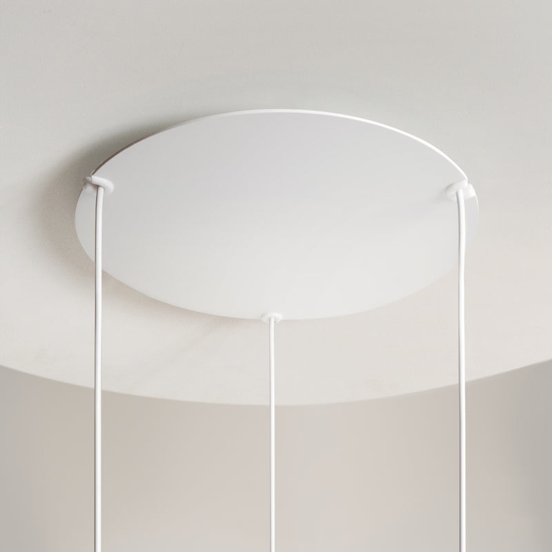 Maytoni Reflex 6L pendant lamp, white LED D 73cm