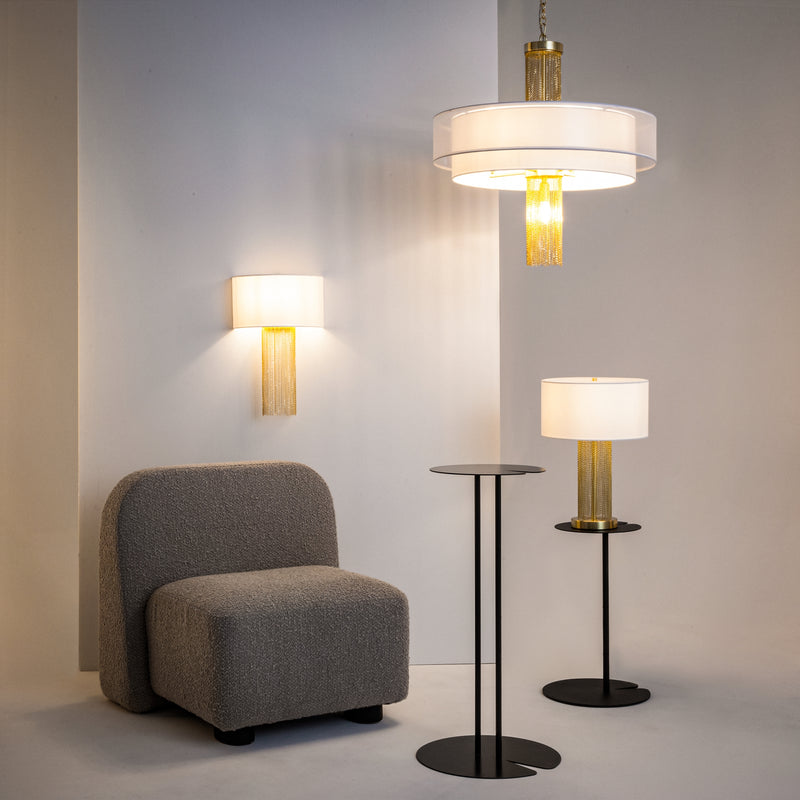 Maytoni Impressionante lampadario da 5L, oro E14 D 68 cm