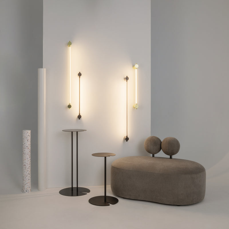 Maytoni Rotta 1L accentwandlamp, zwarte LED D 5cm