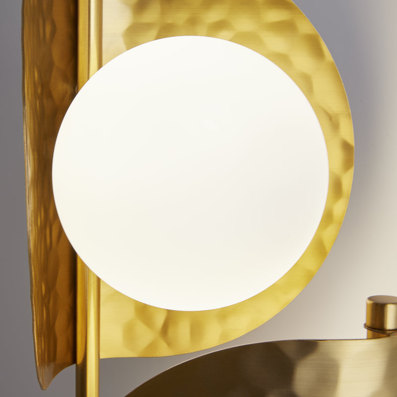 Maytoni Tropic 2L wall sconce lamp, brass G9 H 56.4cm