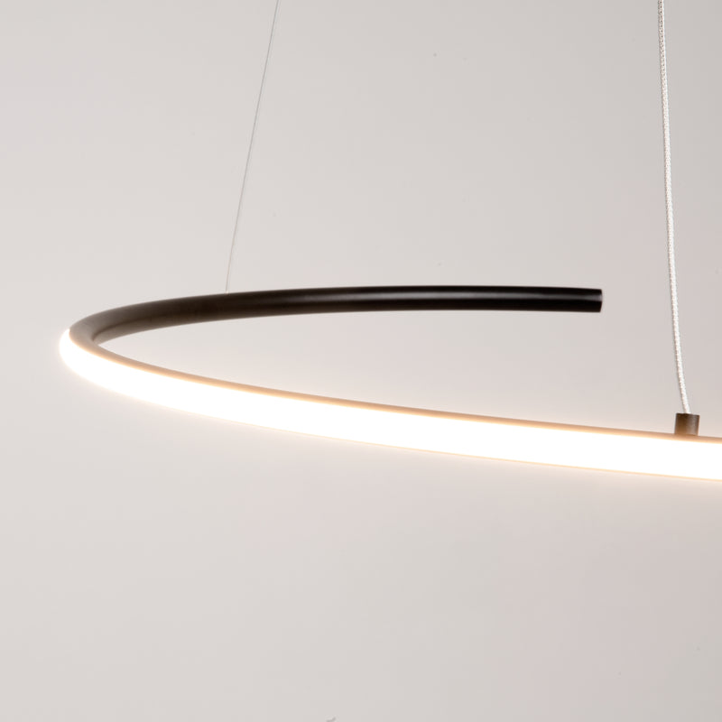 Maytoni Curve 1L pendant lamp, LED D 60cm