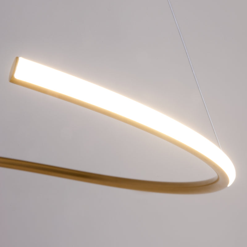 Maytoni Curve 1L riippuvalaisin, LED D 60cm