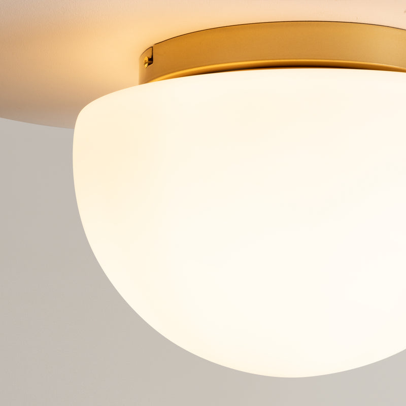 Lampada da soffitto da incasso Maytoni Glassy 1L, nera E27 D 31,5 cm