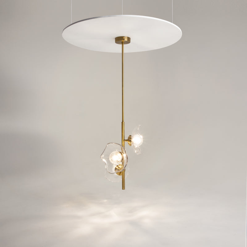 Maytoni Miracle 3L pendant lamp, brass G9 D 31cm