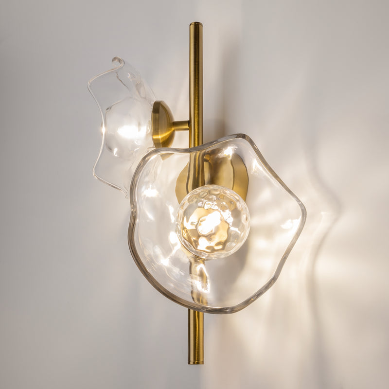 Maytoni Miracle 2L wall sconce lamp, brass G9 H 45cm