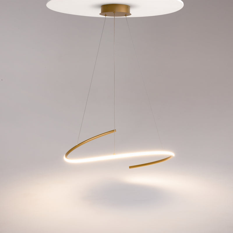 Maytoni Curve 1L Pendelleuchte, LED D 60cm