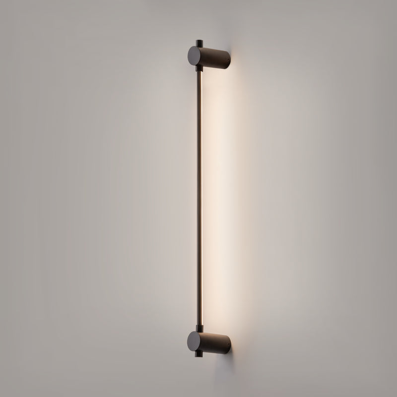 Maytoni Rotta aplique decorativo 1L, negro LED D 5cm