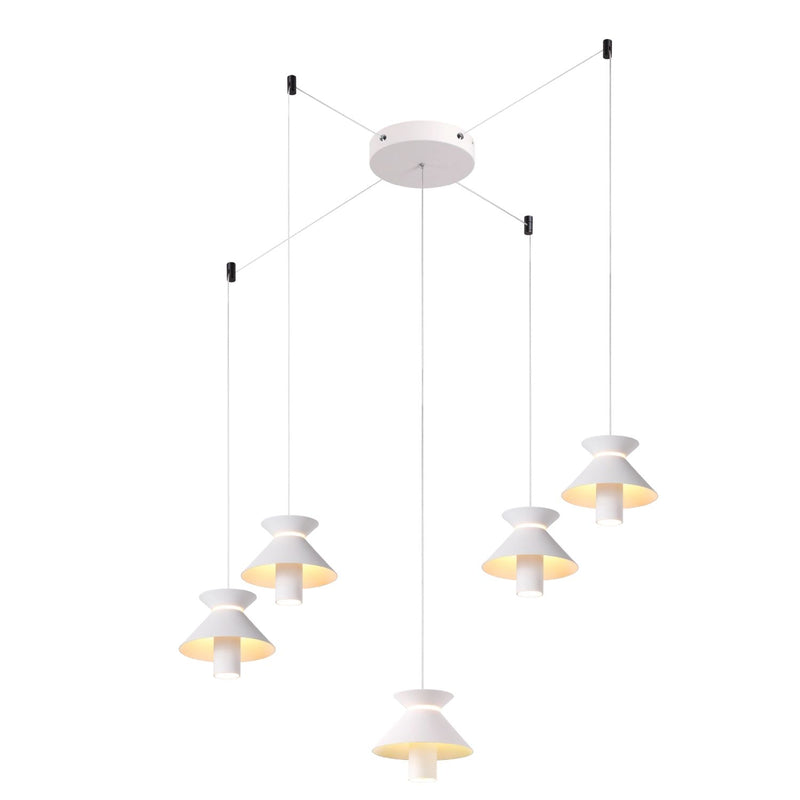 Mimax PINNACLE 5L chandelier LED H 400cm