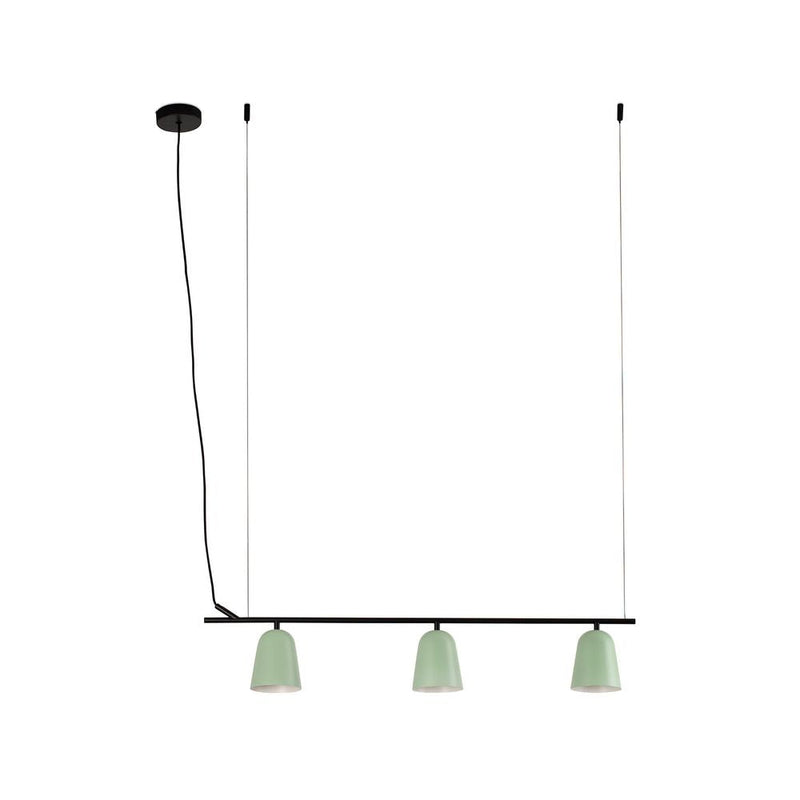STUDIO Lineal green lineal pendant lamp