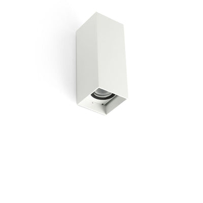 KOV 2L White square wall lamp 2700K 14°/14°