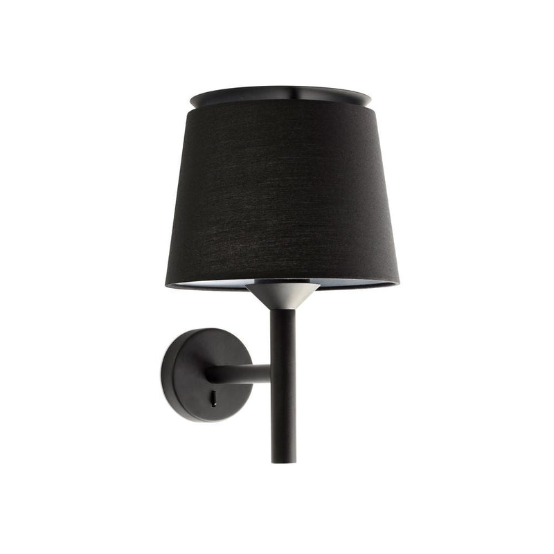 SAVOY Black/black wall lamp