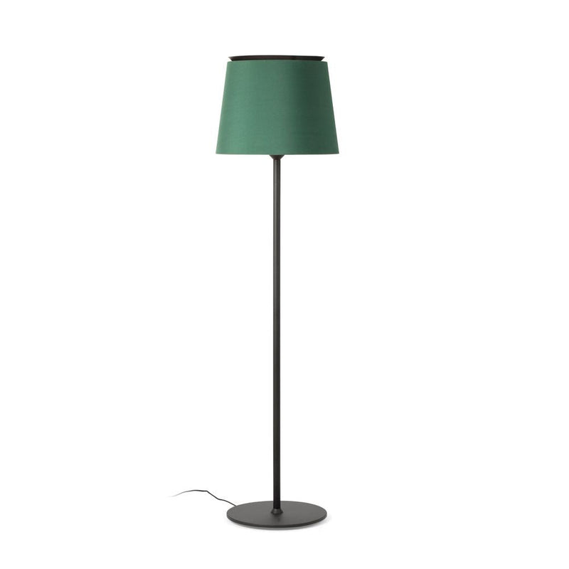 SAVOY Black/green floor lamp
