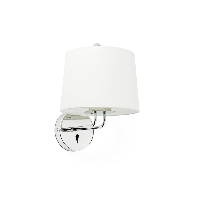 MONTREAL Chrome/white wall lamp