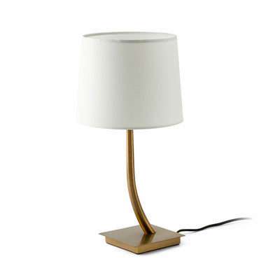 REM Bronze/white table lamp