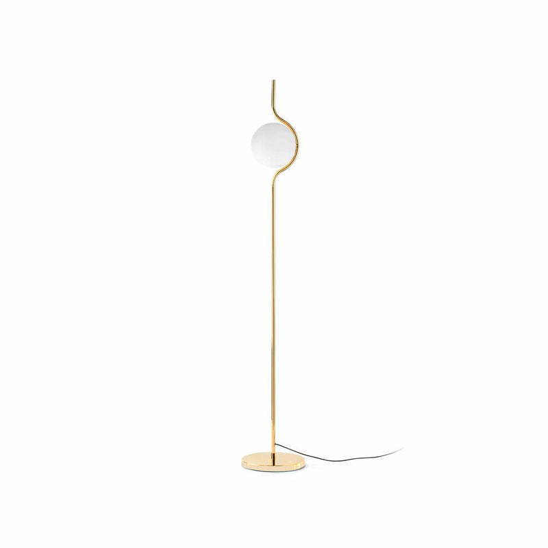 LE VITA Gold floor lamp dimmable