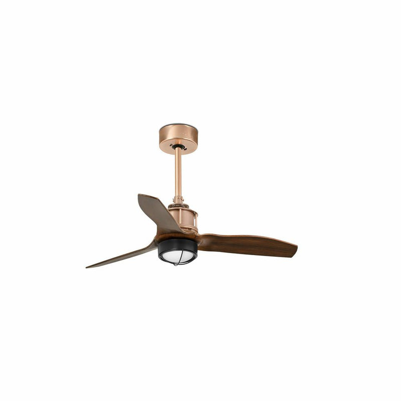 JUST FAN XS LED Copper/wood fan 81cm SMART