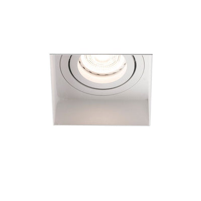 HYDE SQ White orientable square recessed lamp without frame