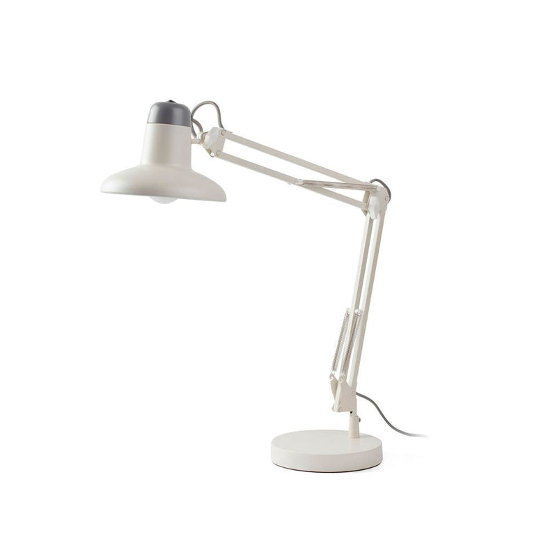 SNAP White reading table lamp