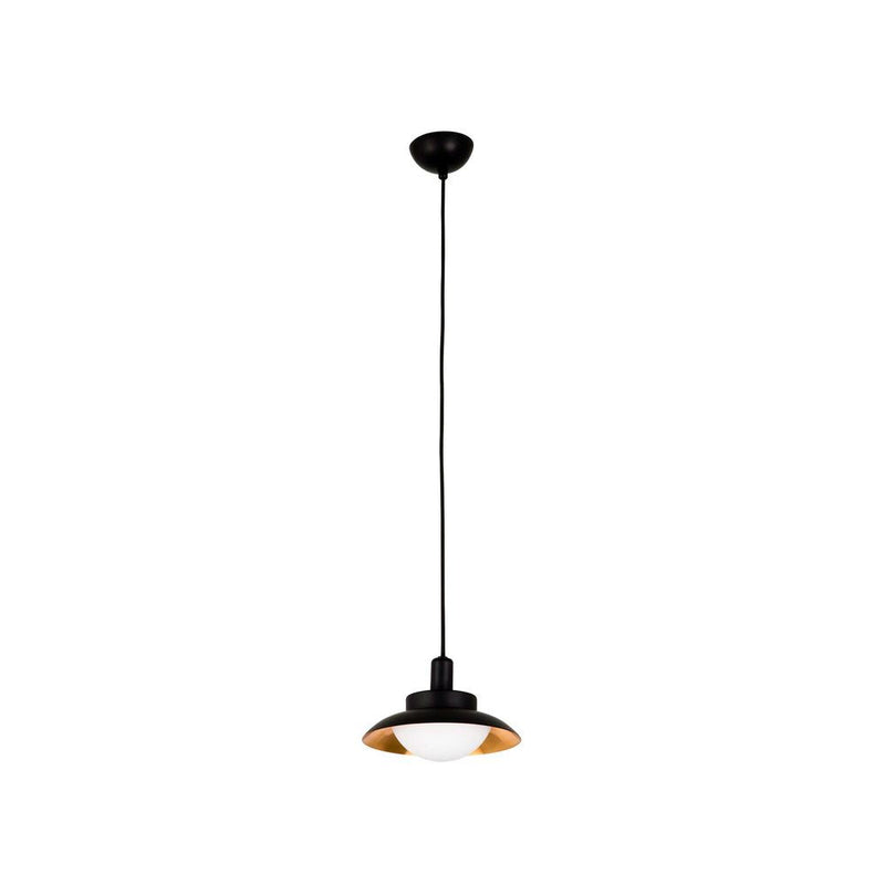 SIDE 200 Black/copper pendant lamp G9