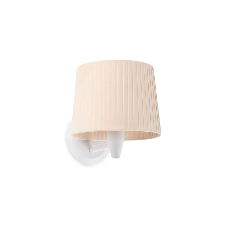 SAMBA White/ribbon beige wall lamp
