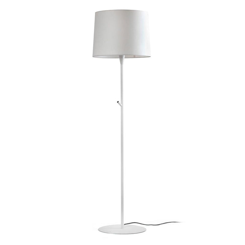 CONGA White/white ivory floor lamp