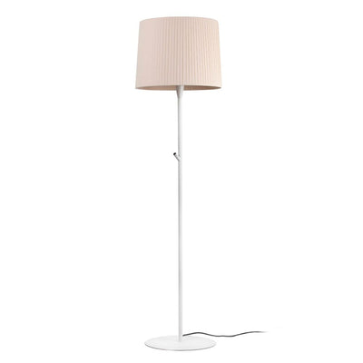 SAMBA White/ribbon beige floor lamp