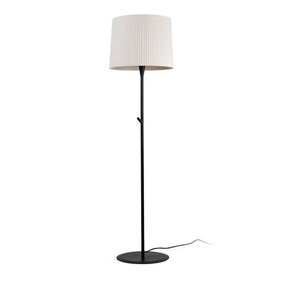 SAMBA Black/ribbon beige floor lamp