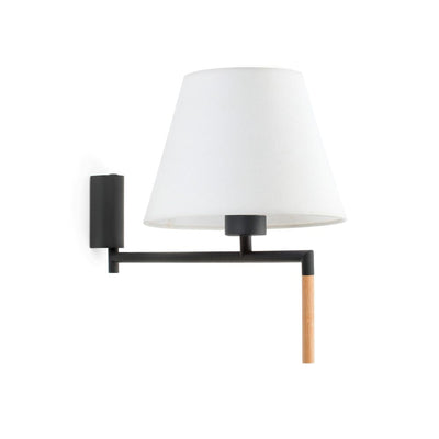 RON Dark grey/white wall lamp