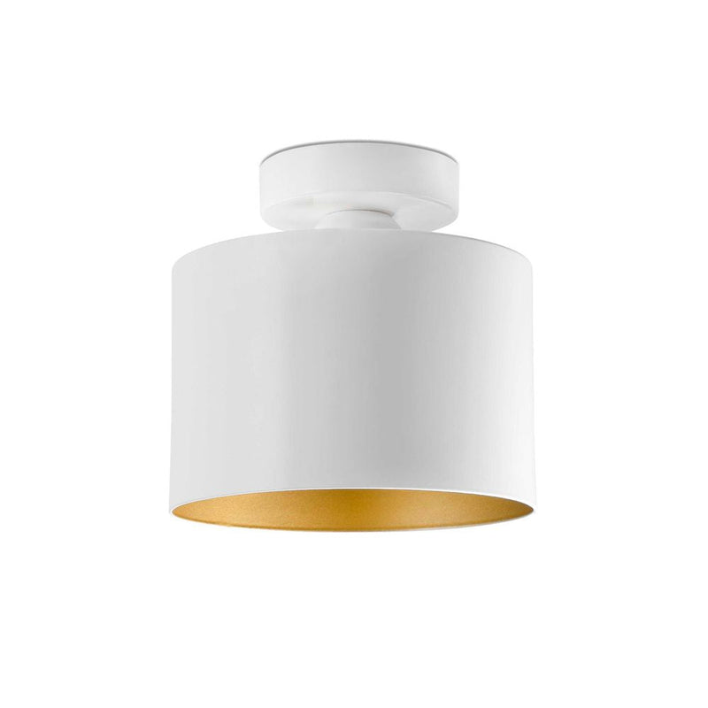 JANET Gold and white ceiling lamp