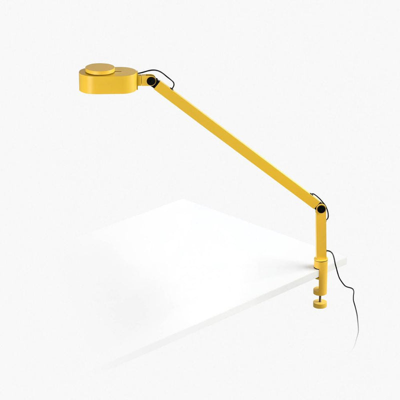 INVITING Yellow clip lamp