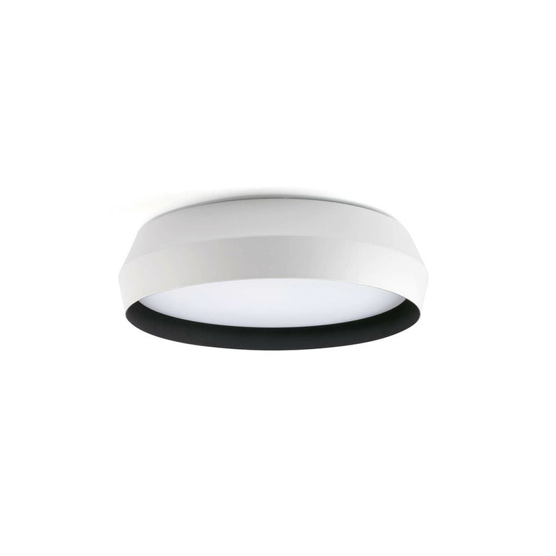 SHOKU 350 White/black wall/ceiling lamp