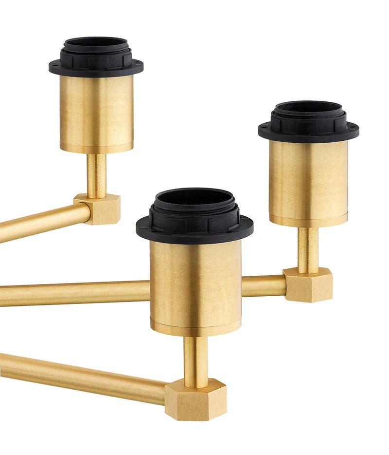 Argon Princeton 8L chandelier E27 H 73cm