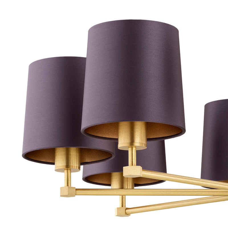 Argon Princeton 8L chandelier E27 H 73cm