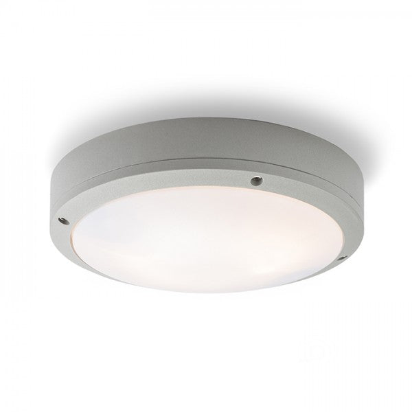 Outdoor ceiling light RENDL SONNY 2 x E27 15W silver grey