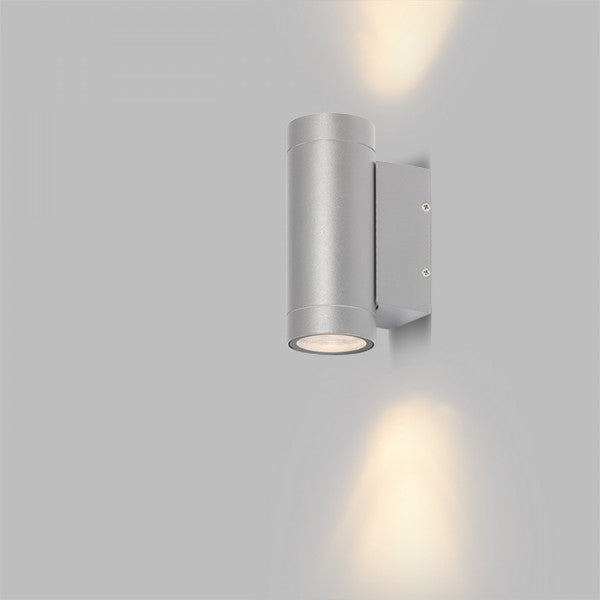 Outdoor wall light RENDL MIZZI 2 x GU10 35W grey